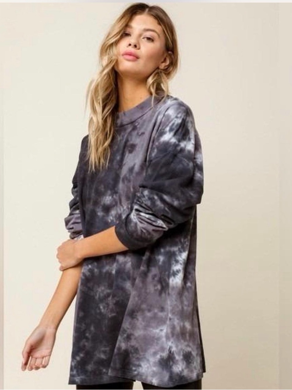 Free People Be Free Tie Dye Tunic